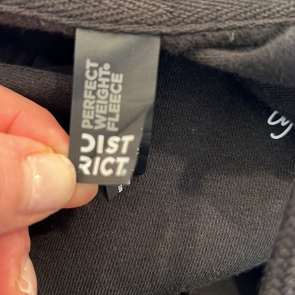 DISTRICT GERMANY*S NEXT TOP MODEL CREW BLACK HOODIE - Picture 4 of 7